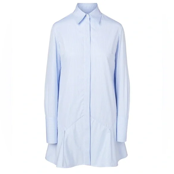 Victoria Beckham Light Blue Mini Dress - Picture 2 of 11